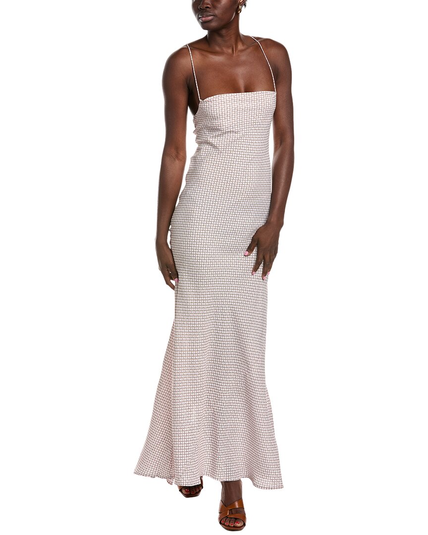 

Платье Faithfull The Brand Lusia Midi, розовый