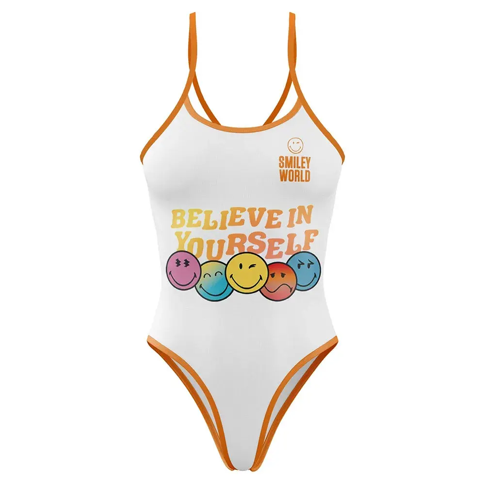 

Купальник Otso Smiley World Believe, белый
