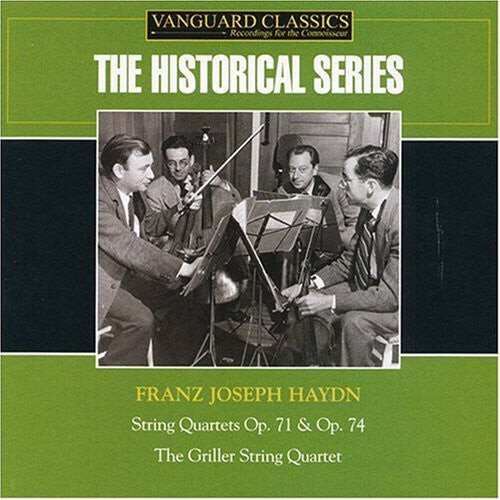 

CD диск Haydn / Griller String Quartet: Haydn: String Quarterts Op 71 & Op 74