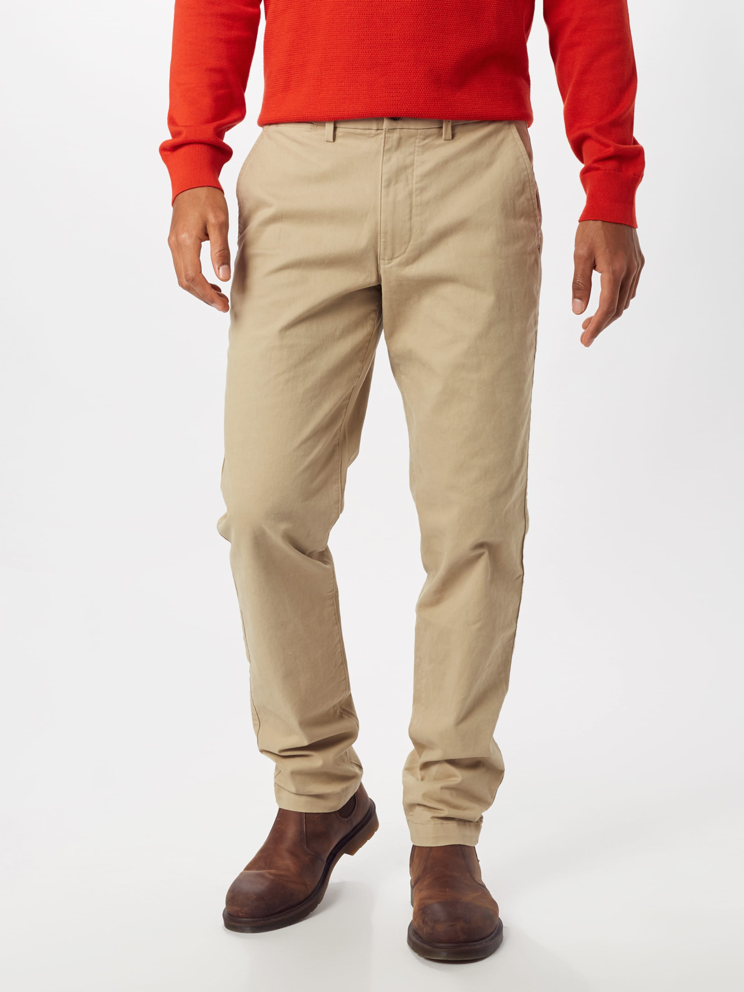 GAP Брюки чинос 'V-ESSENTIAL' Slim fit в бежевом цвете — фото 2