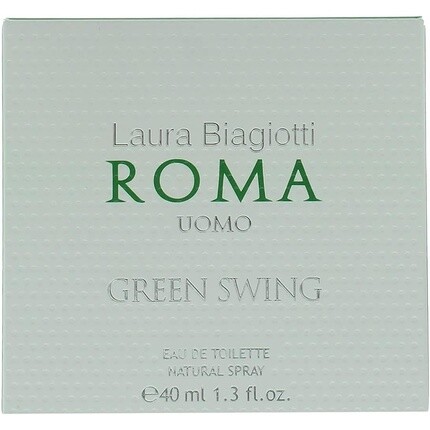 Laura Biagiotti Roma Uomo Green Swing Eau De Toilette 40ml — фото 2
