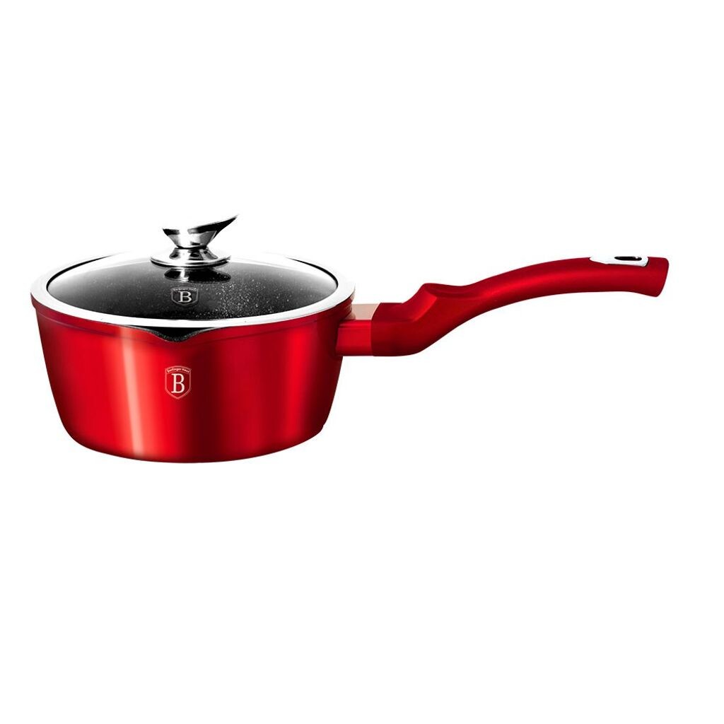 

Berlingerhaus Rendlík с крышкой с мраморной поверхностью 16 см Burgundy Metallic Line BH-1525
