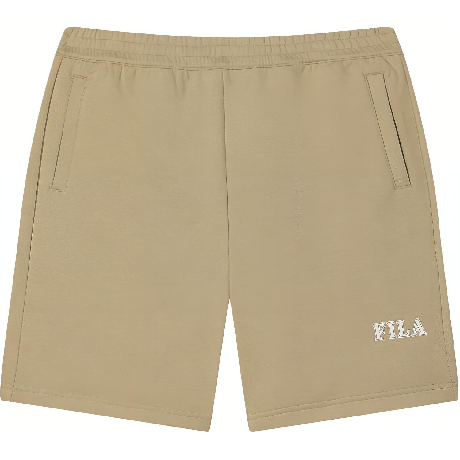 

FILA Повседневные шорты мужские цвета хаки и желтого цвета