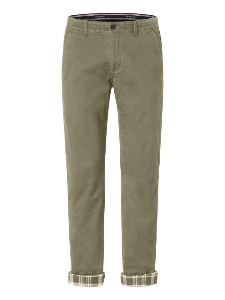 

Брюки чинос redpoint Chino ODESSA THERMO, цвет dk. olive