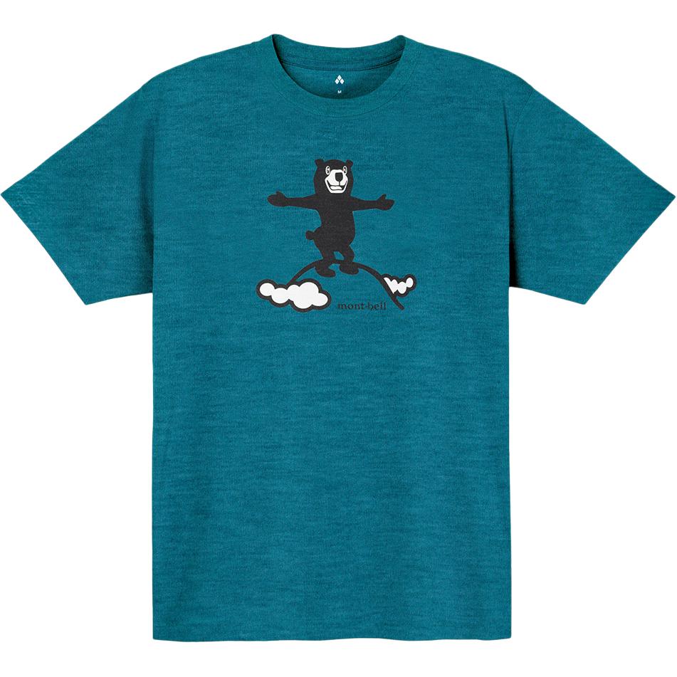 

Футболка унисекс MONTBELL, зеленый