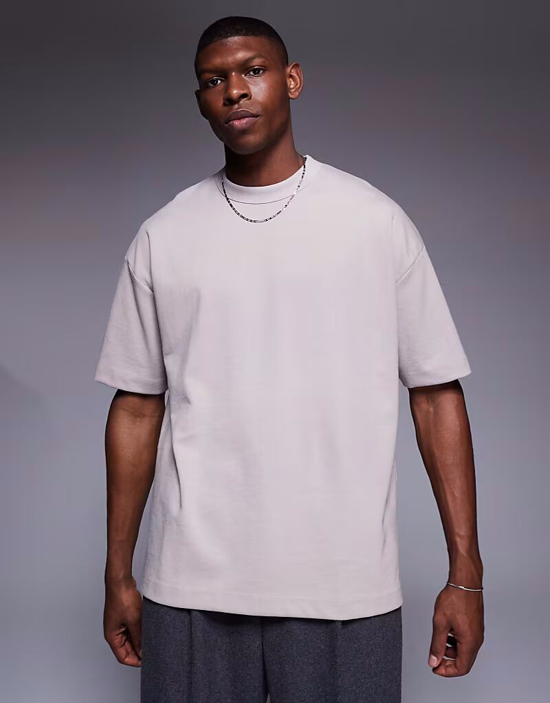 

Мягкая на ощупь свободная футболка цвета «песок» Asos Design, Бежевый, Мягкая на ощупь свободная футболка цвета «песок» Asos Design