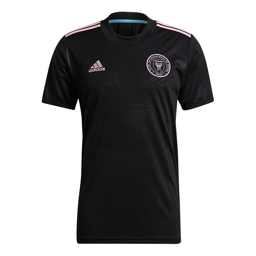 

Джерси Men's adidas Imcf a Jsy Training Sports Short Sleeve Soccer/Football Jersey Miami International Team Away Black