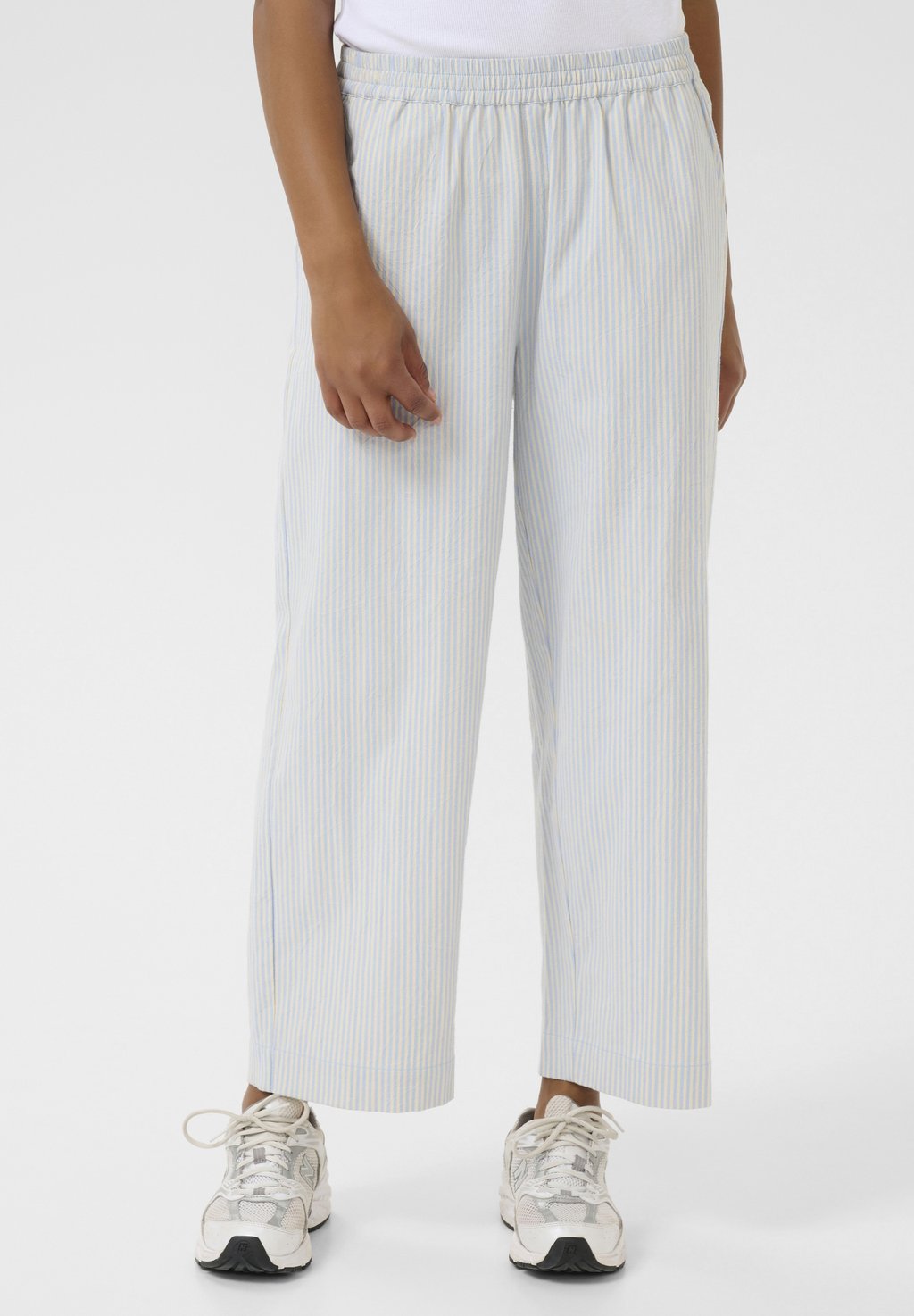 

Брюки KANAYA STRIPED Kaffe, светло-голубой