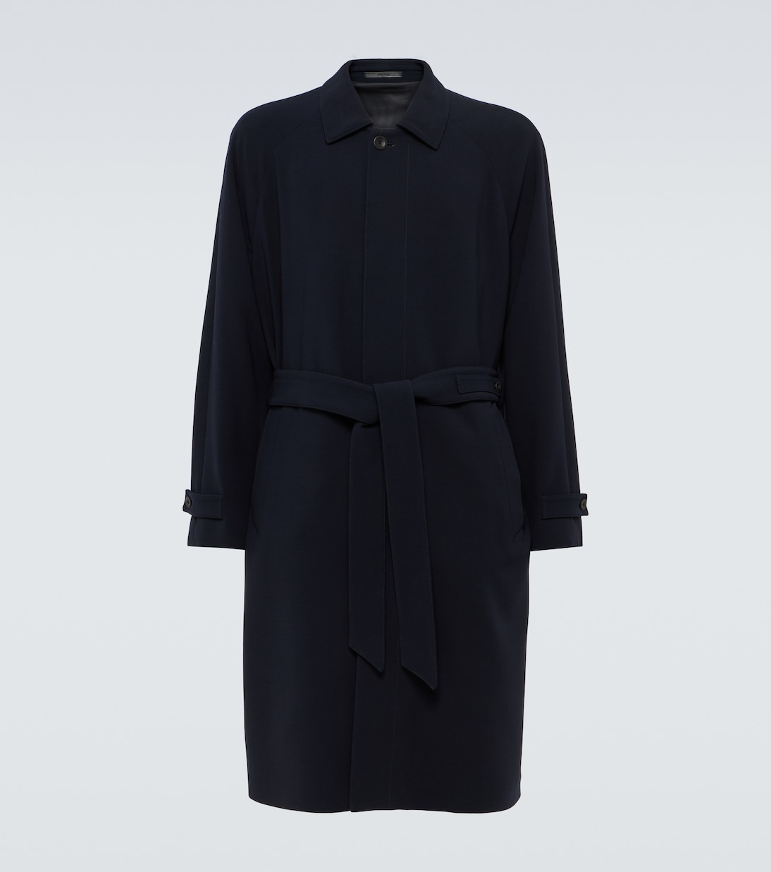 

Пальто из смесовой шерсти Giorgio Armani, Dark Navy