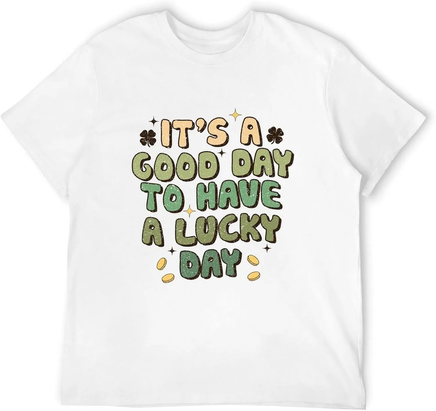 

Футболка St Patricks Day с принтом скелета и клевером MUHTETA