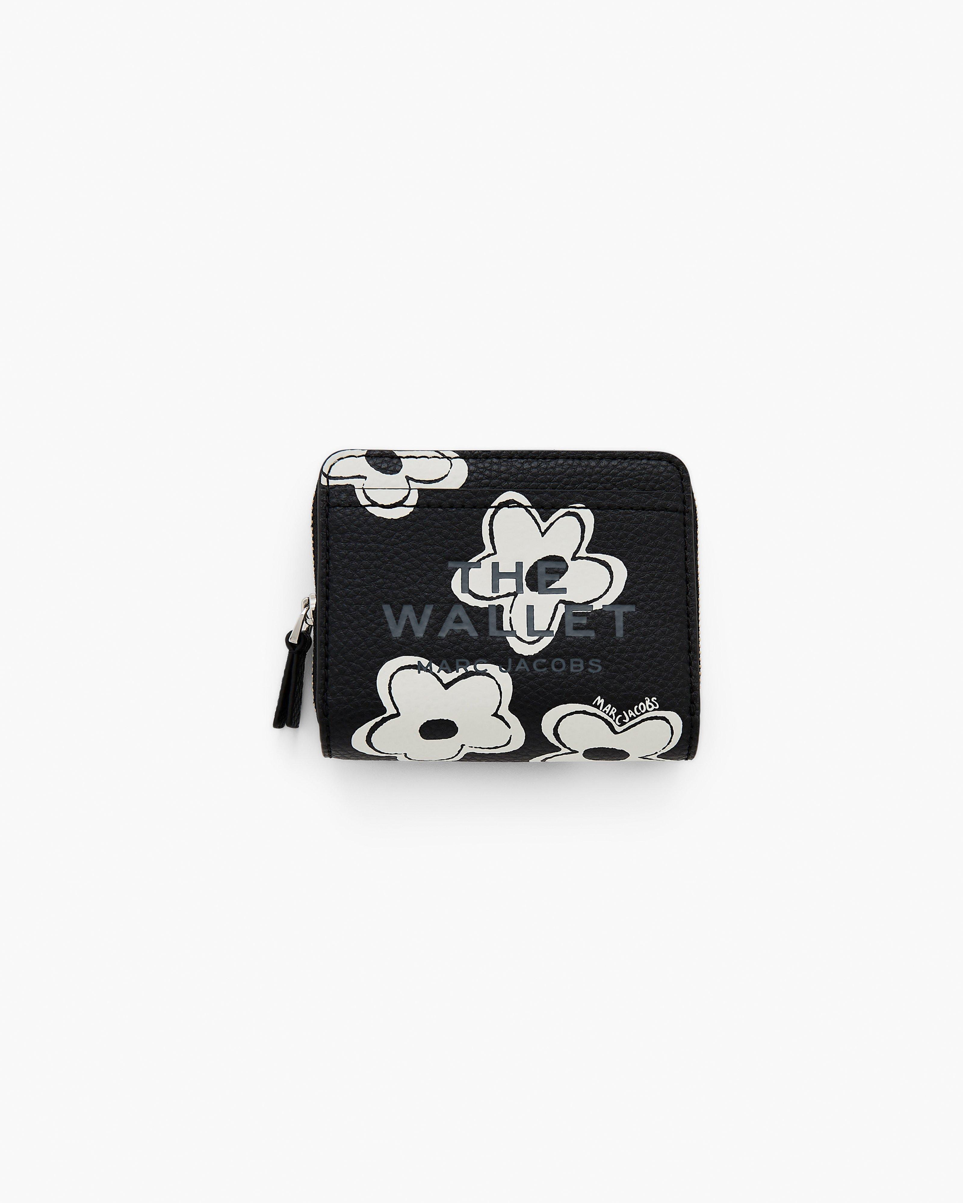 

Компактный кошелек Daisy Mini Marc Jacobs, черный/белый