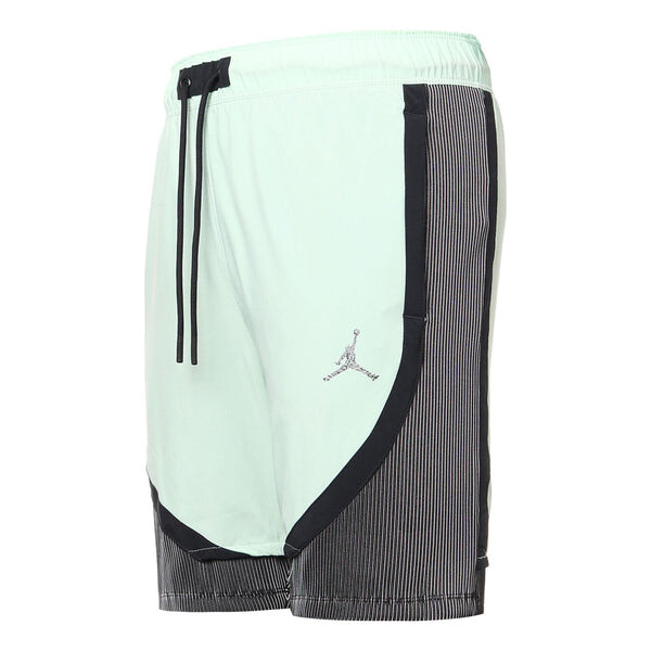 

Шорты men's logo micro mark lacing colorblock casual shorts mint green Air Jordan, мультиколор