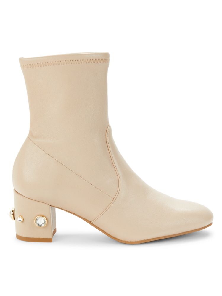 

Замшевые ботильоны Allshine Stuart Weitzman, цвет Museline