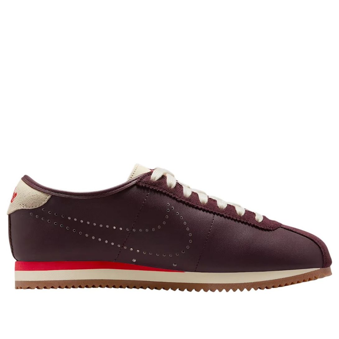 Кроссовки (WMNS) Nike Cortez Leather 'Burgundy Crush Coconut Milk' — фото 2