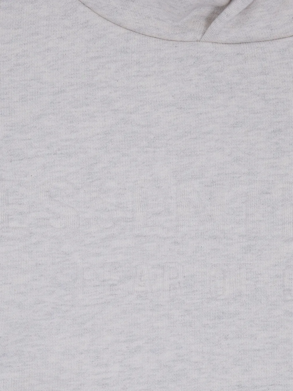 Меланжевая толстовка Fear Of God Essentials Kids, серый — фото 3