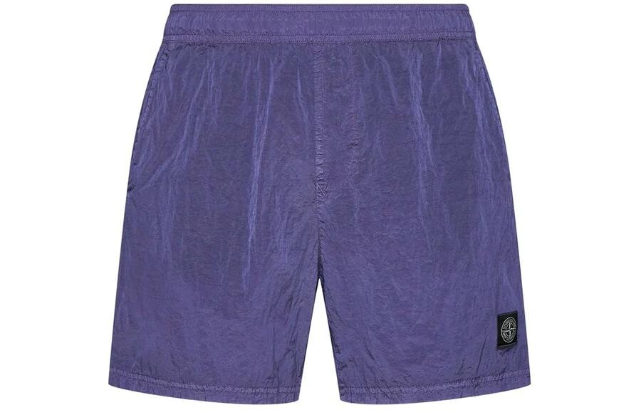 

Повседневные шорты мужские фиолетовые Stone Island, фиолетовый