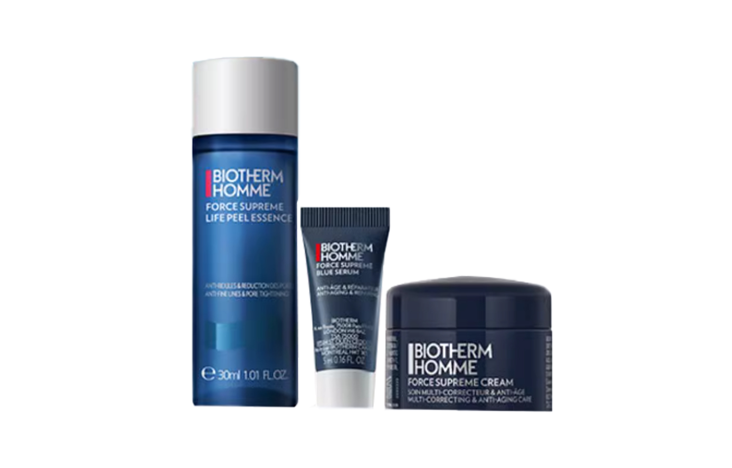 

BIOTHERM BIYOUQUAN Blue Diamond набор для ухода за кожей увлажняющая и питательная эссенция-вода 25мл + эссенция 5мл + крем 5мл *2