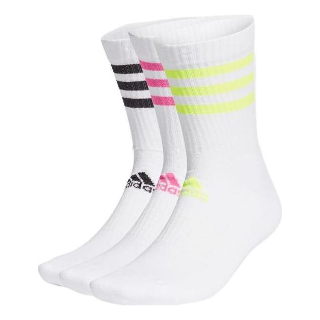 

Носки adidas 3-Stripes Cushioned Crew Socks 3 pairs 'white', белый