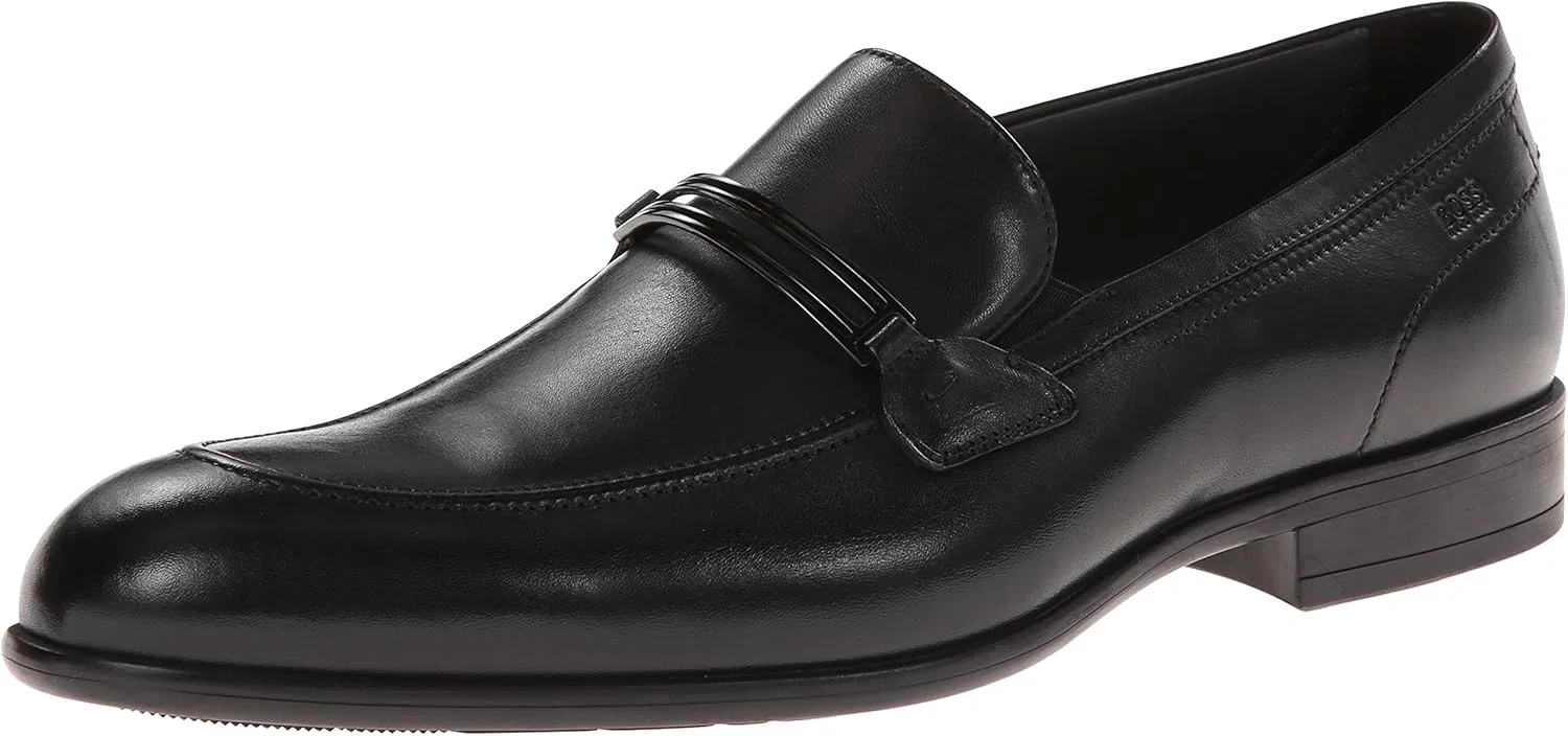 Лоферы BOSS Black, черный
