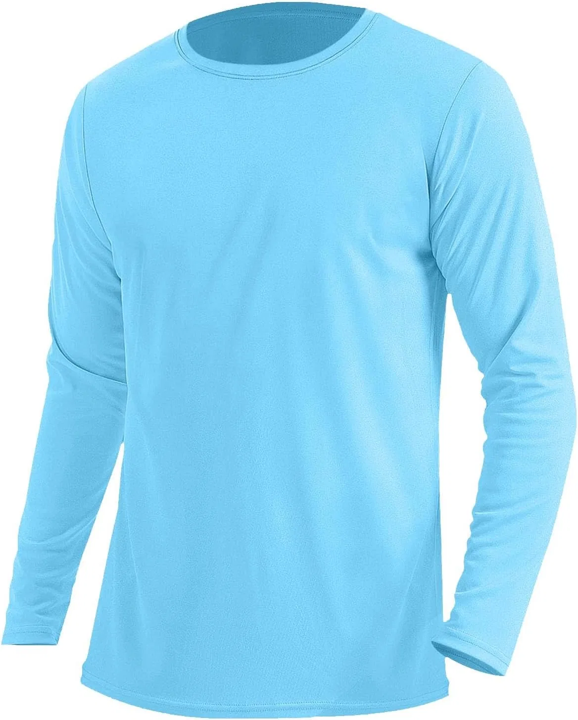 Мужская спортивная майка, термофутболка, повседневная футболка с круглым вырезом и длинными рукавами, облегающая футболка для тренировок, подчеркивающая мускулатуру