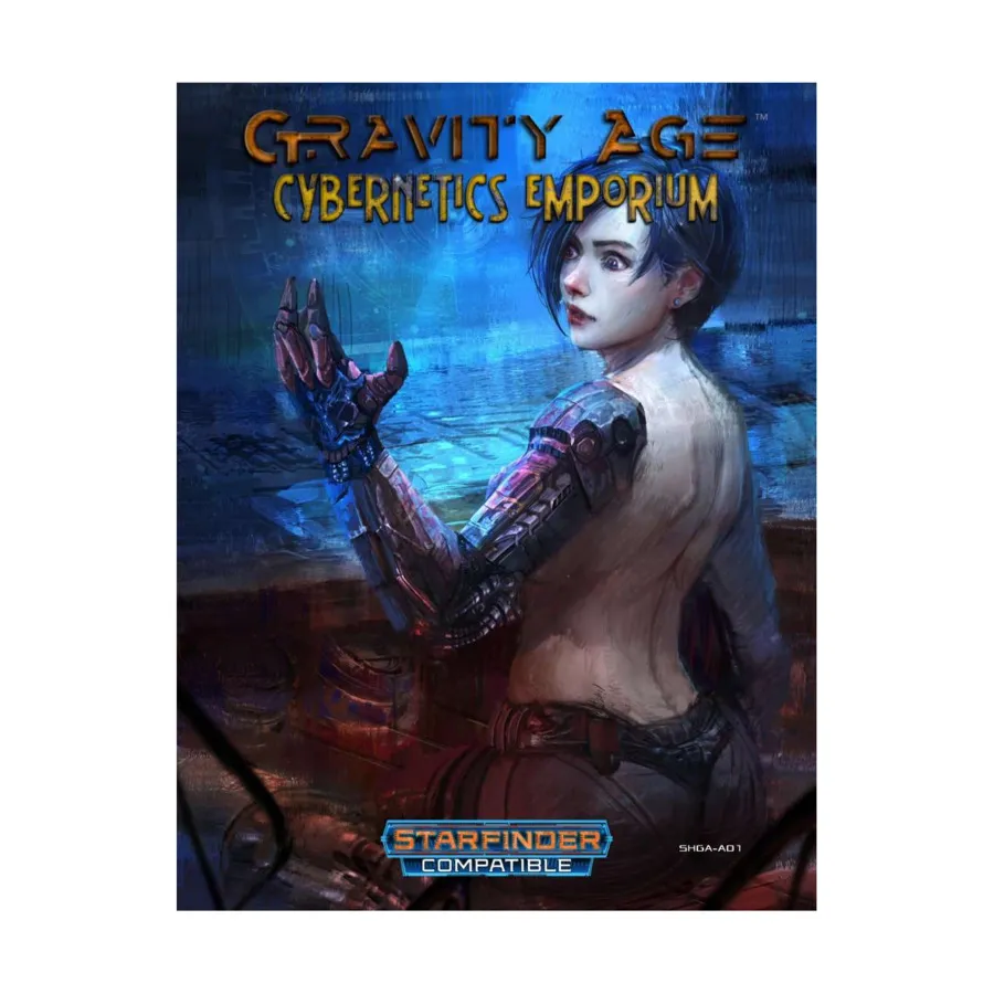 

Gravity Age - Cybernetics Emporium, Role Playing Games (Stroh Hammer), мягкая обложка
