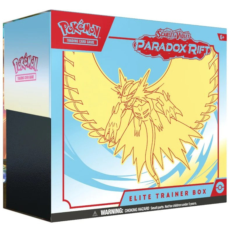 

Карты Paradox Rift ETB Ревущая луна Pokemon