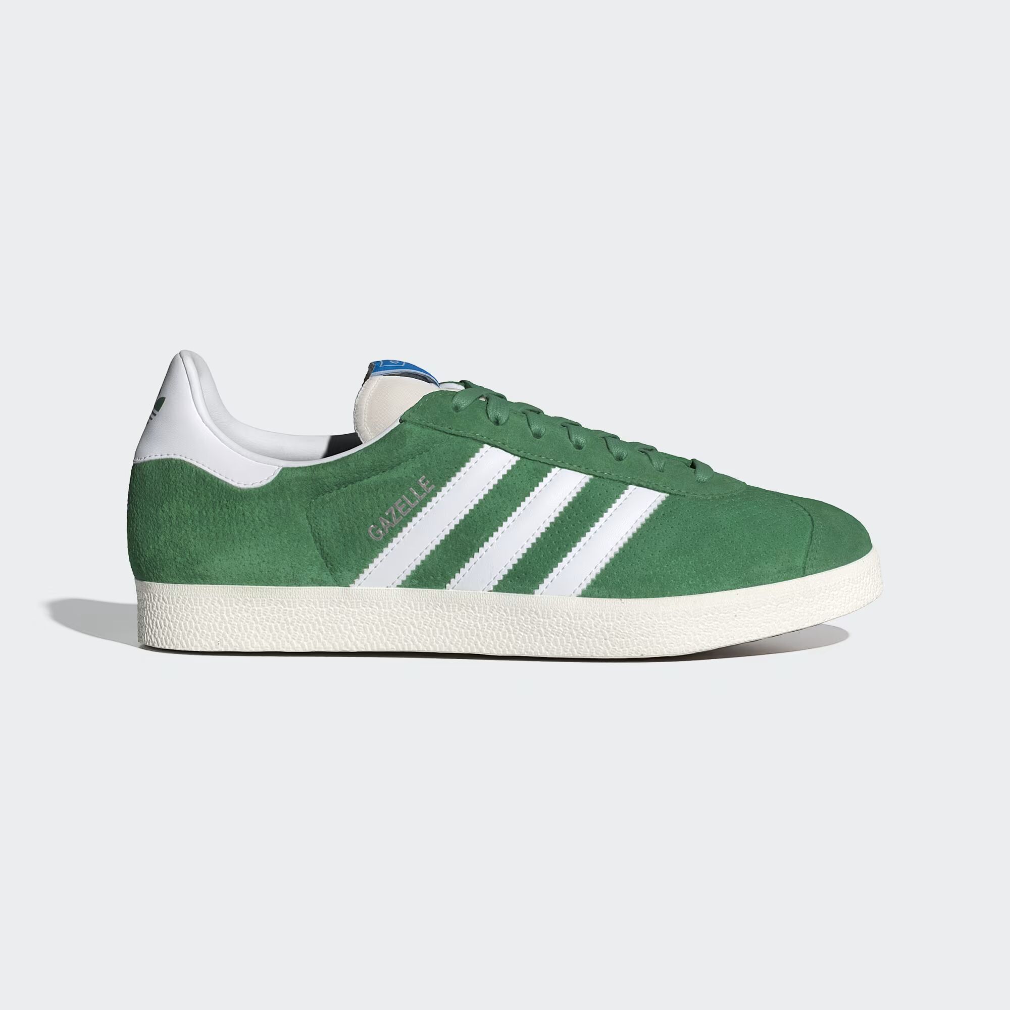 

Кроссовки Gazelle Adidas, цвет Preloved Green/Cloud White/Core White