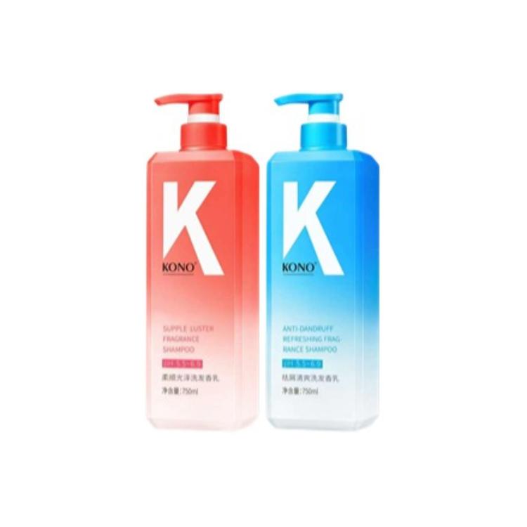 

Шампунь Kali Scent для контроля жирности и удаления перхоти, лечение перхоти, уход за волосами, 500мл*2 KONO