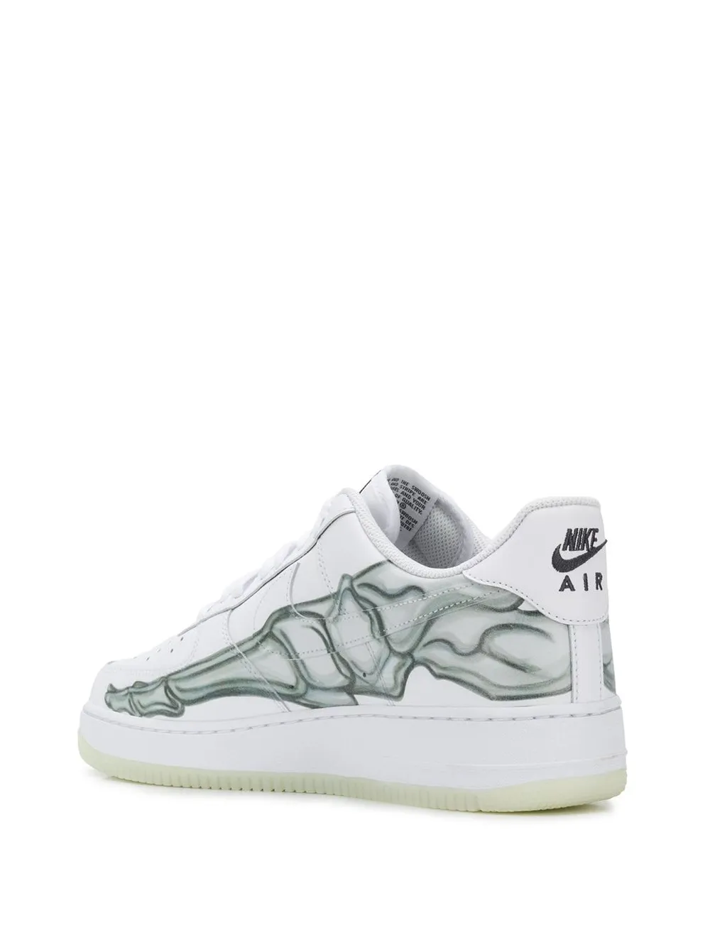 Кроссовки 'Air Force 1 '07 Skeleton QS' Nike, белый — фото 3