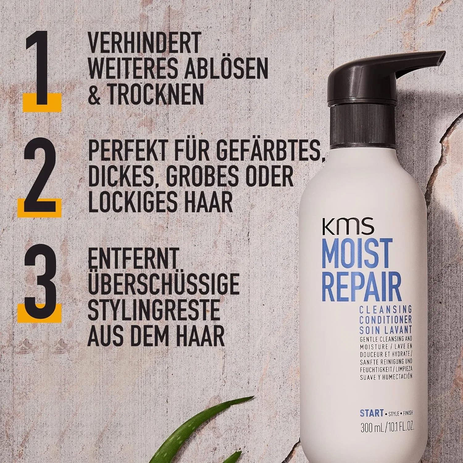 Очищающий кондиционер KMS Moist Repair 300 мл Kms — фото 3