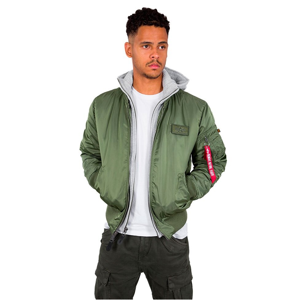

Куртка Alpha Industries MA-1 D-Tec, зеленый