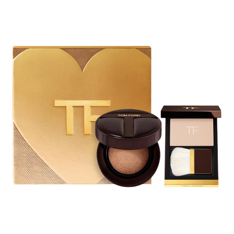 Пудра для макияжа TF Air Cushion Soft Focus с эффектом мягкого фокуса, легко растушевывается, хорошо держится, 12г+9г TOM FORD — фото 4