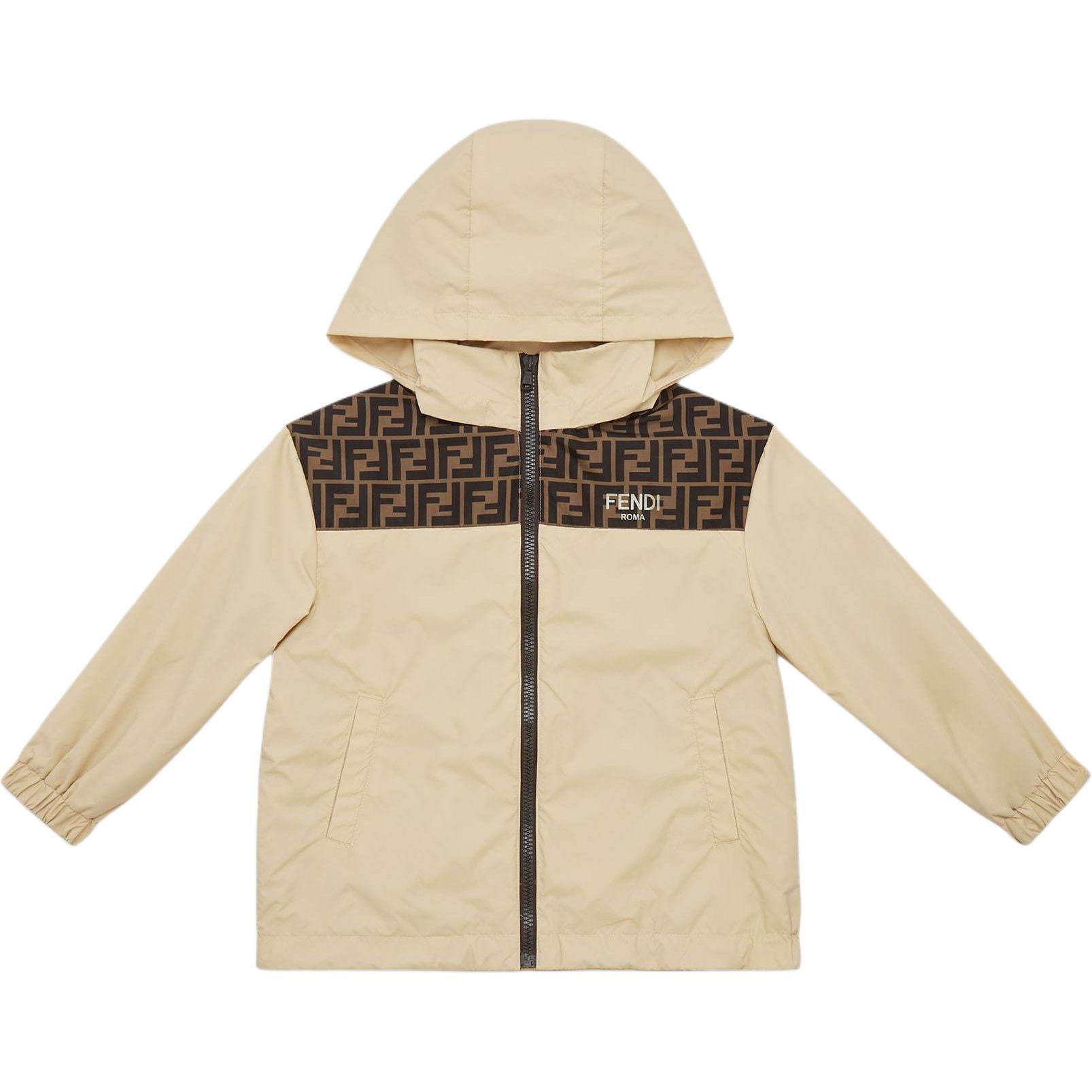 

Куртка Beige Kids' FW24 FENDI, бежевый