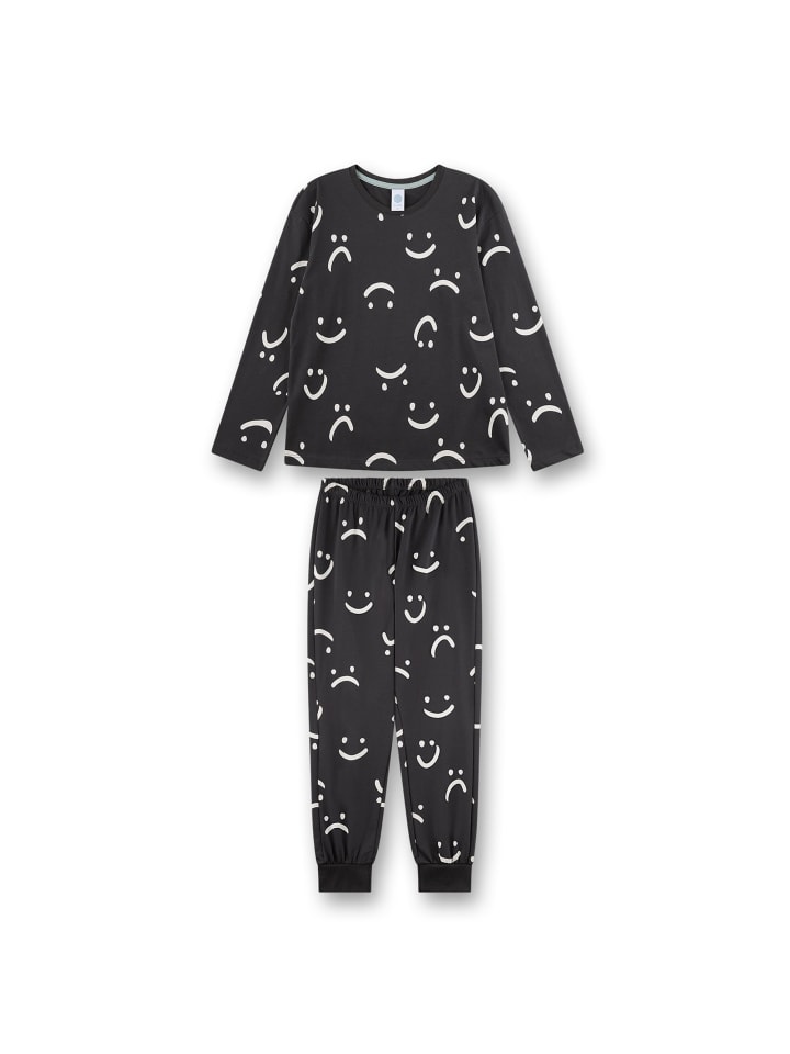 

Пижама Sanetta, черный/белый