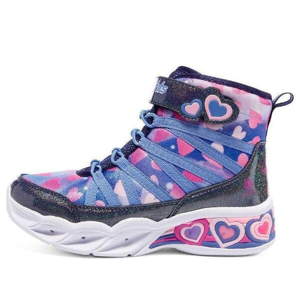 

Кроссовки sweetheart lights 'blue black pink' Skechers, синий