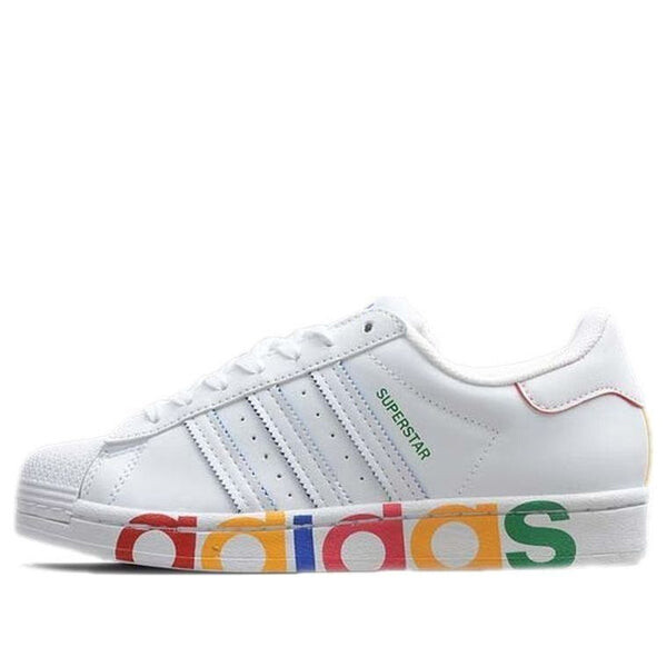 

Кроссовки superstar 'olympic pack - white' Adidas, белый
