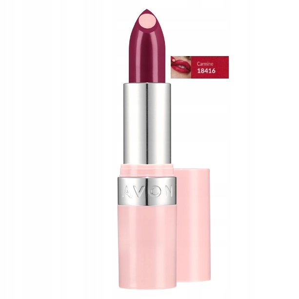 

Губная помада с гиалуроновой кислотой AVON Hydramatic Shine Carmine