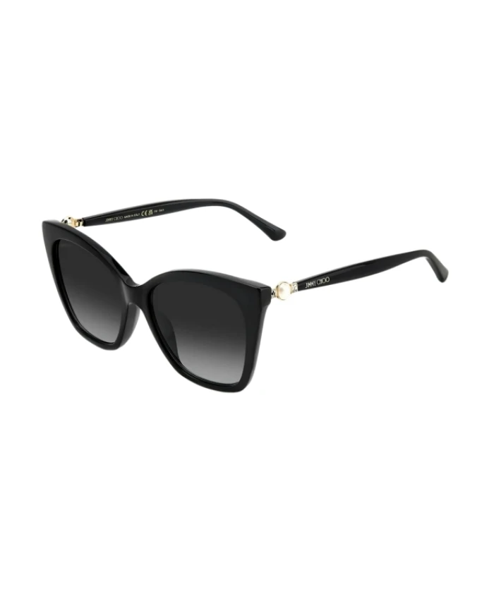 

Женские солнцезащитные очки из ацетата Jimmy Choo, черный