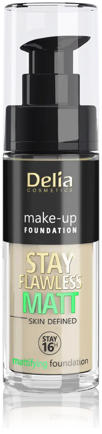 

Матирующая тональная основа для лица 403 Delia Stay Flawless Matt, 30 мл
