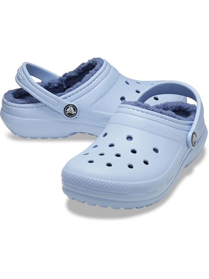 

Сабо Classic Lined Crocs, светло-синий
