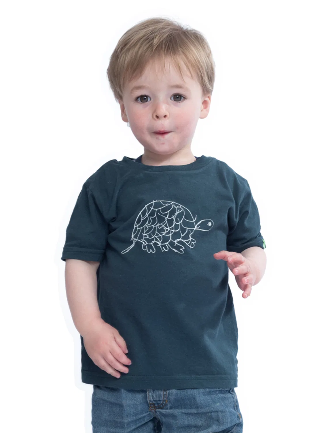Футболка 'TORTOISE' Kipepeo Clothing, Dark Green