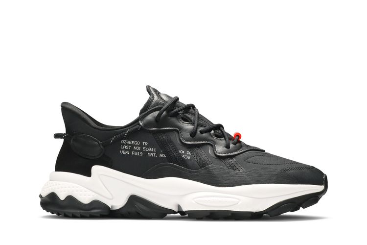 

Кроссовки Ozweego TR 'Black White', черный