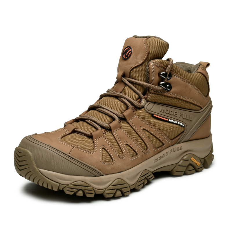 

MODE FULL Противоскользящие износостойкие водонепроницаемые высокие треккинговые ботинки женские Coyote Brown, цвет Coyote Brown-Women's