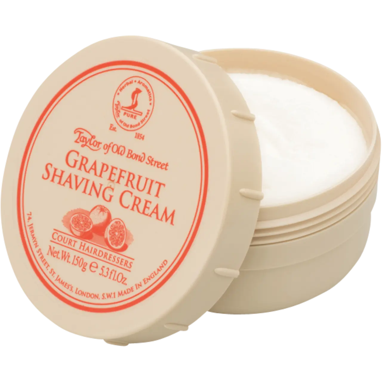 Средство после бритья grapefruit shaving cream Taylor Of Old Bond Street, вес 150 гр. — фото 3