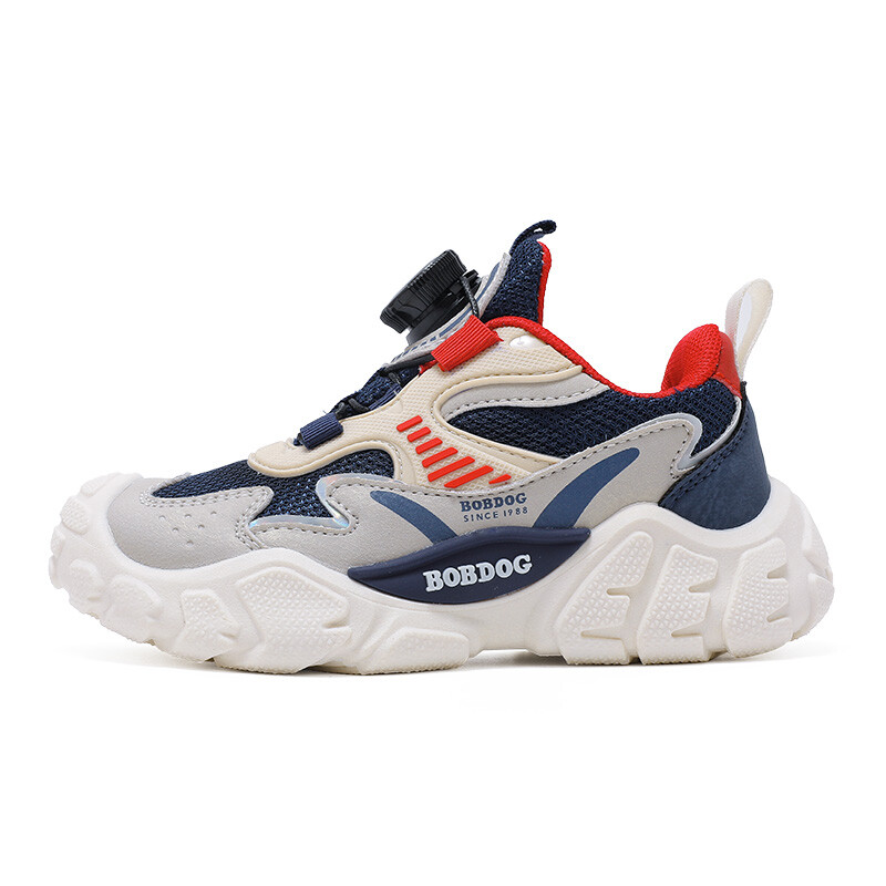 

Детская повседневная обувь для детей, кроссовки, кроссовки Bobdog, цвет Navy blue/island green