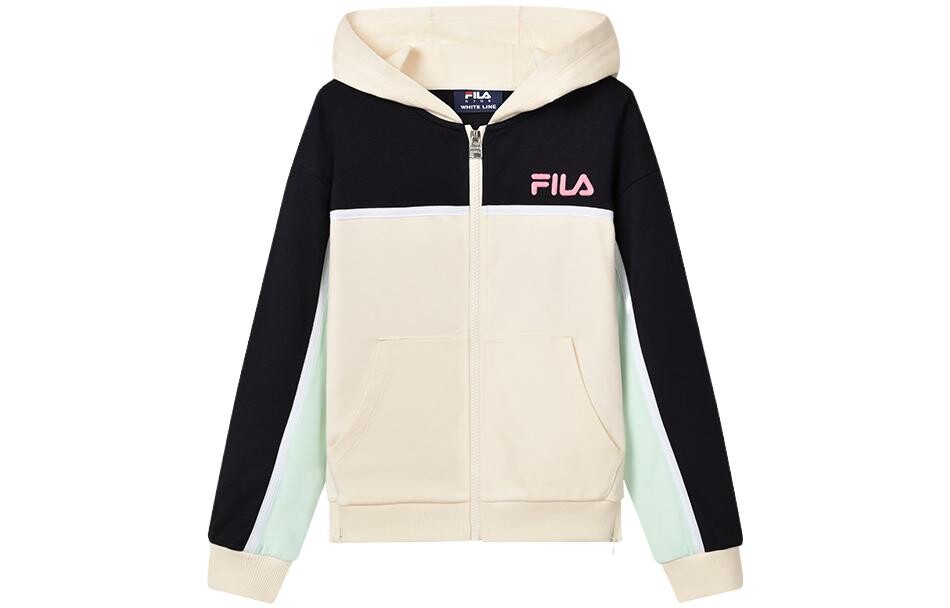 

Детская куртка ФИЛА FILA, цвет Maltose white