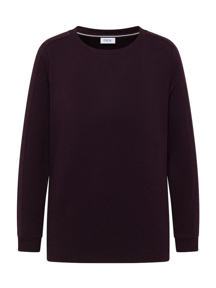 

Рубашка с длинными рукавами цвета баклажана Cecil