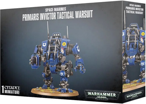

Миниатюра Games Workshop Warhammer 40K: Space Marines - Primaris Invictor Tactical Warsuit
