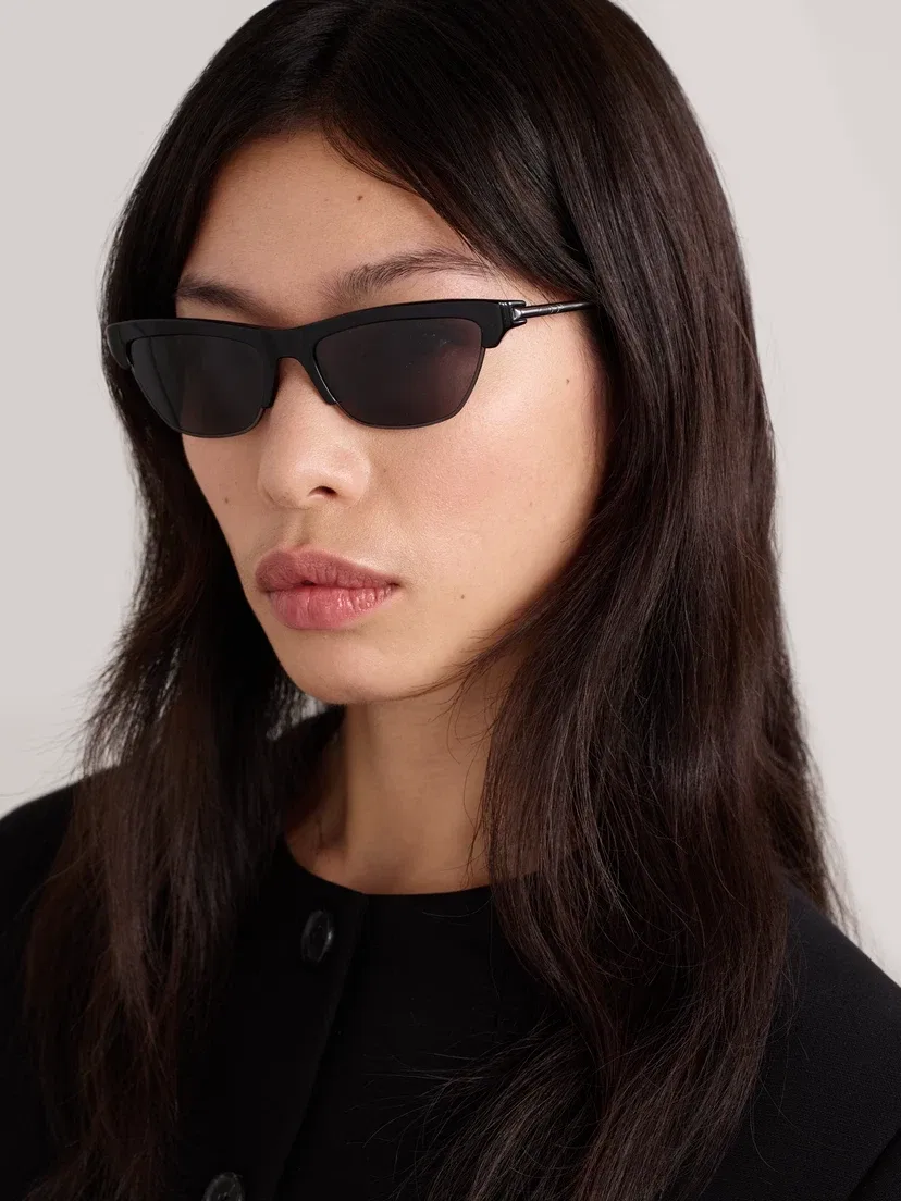Солнцезащитные очки DMoon D-frame из ацетата DIOR EYEWEAR, черный — фото 2