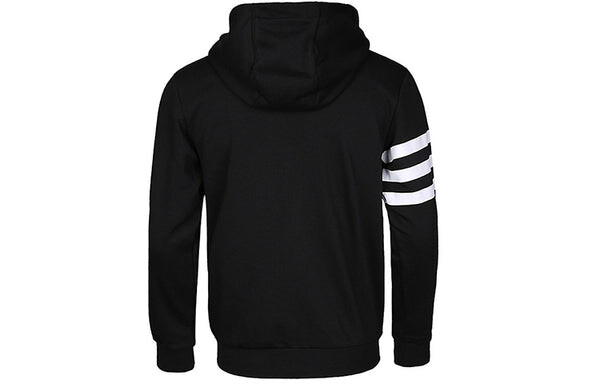 Толстовка adidas originals Men's Full Zip Hoody Jacket, черный — фото 2